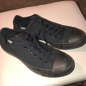 All black Converse